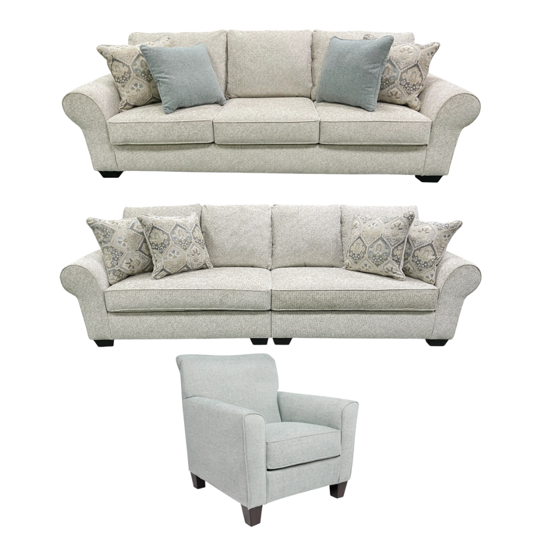 Monumental Sofa Set;Sandstone