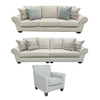 Monumental Sofa Set;Sandstone