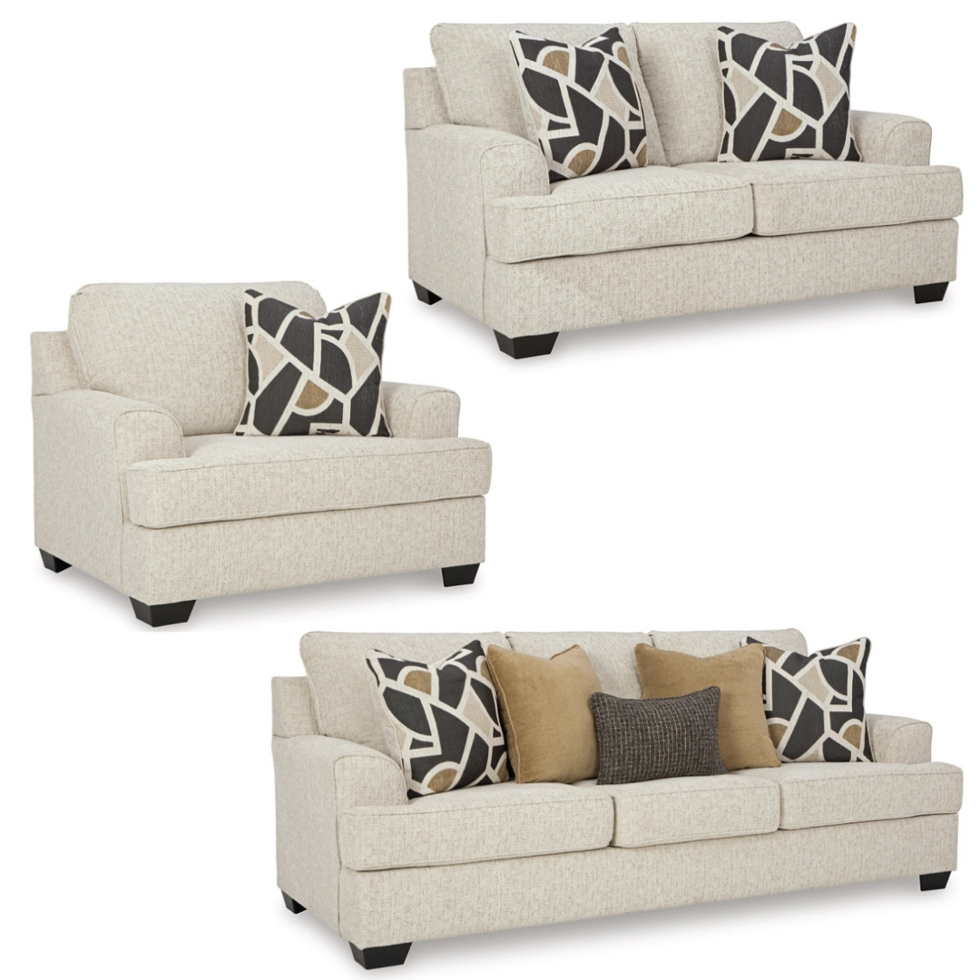 Heartcort Sofa Set;Quartz