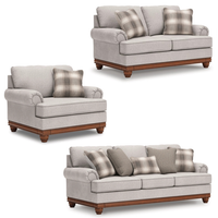 Stoughton Sofa Set;Sandstone