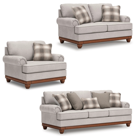 Stoughton Sofa Set;Sandstone
