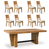 Kristiland Dining Room Set;Light Brown