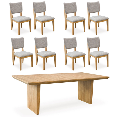 Sherbana Dining Room Set;Light Brown