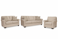 Belcaro Place Sofa Set;Jute