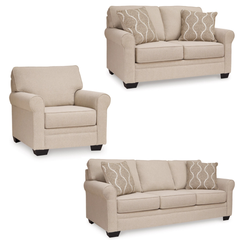 Belcaro Place Sofa Set;Jute