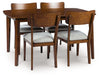 Lyncott Dining Set 5 - Piece;Brown
