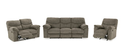 Alphons Recliner Sofa Set;Putty