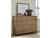 Tomtyn King Bedroom Set;Light Brown