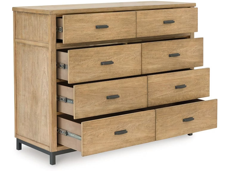 Tomtyn King Bedroom Set;Light Brown