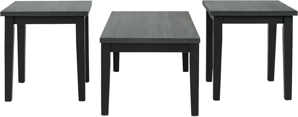 OCCASIONAL TABLE SET (3/CN)-GARVINE;TWO-TONE