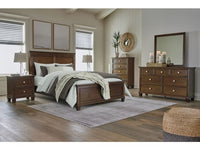 Danabrin 5 Piece Queen Panel Bed Set
