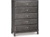 Caitbrook Queen Bedroom Set;Gray