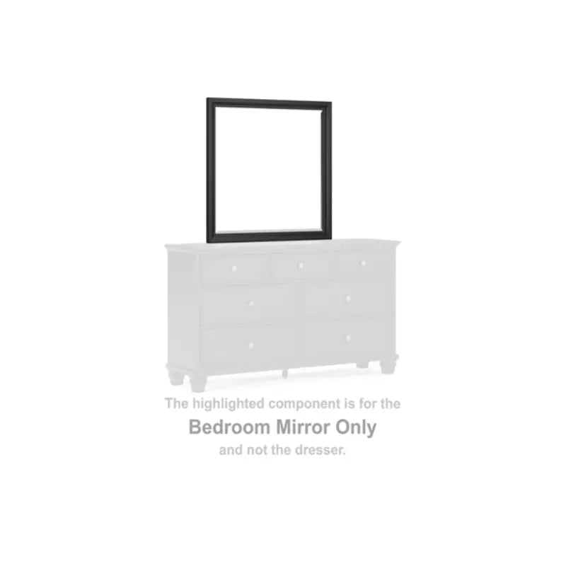 Lanolee Mirror (Black)