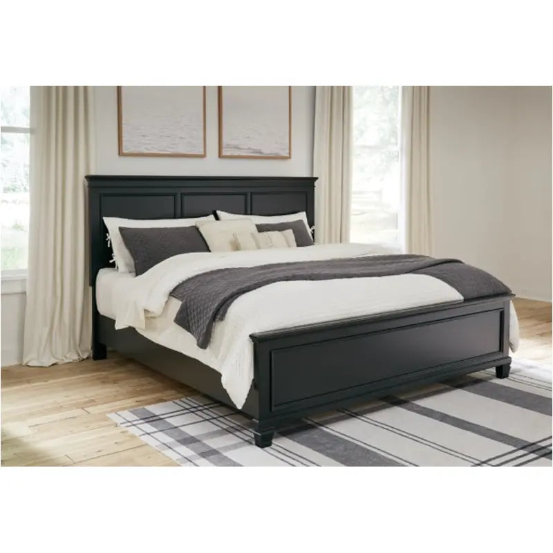 Lanolee King Panel Bed