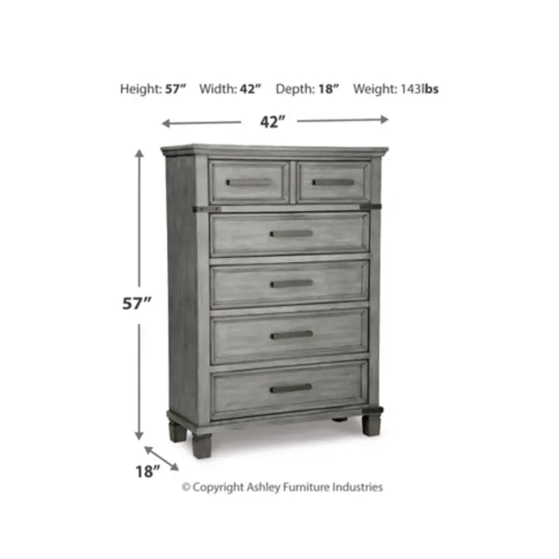 Russelyn Five Drawer Chest