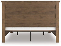 Vandenmore King Rails With Roll Slats; Medium Brown