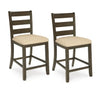 Rokane Counter Height Bar Stool (Set of Two)