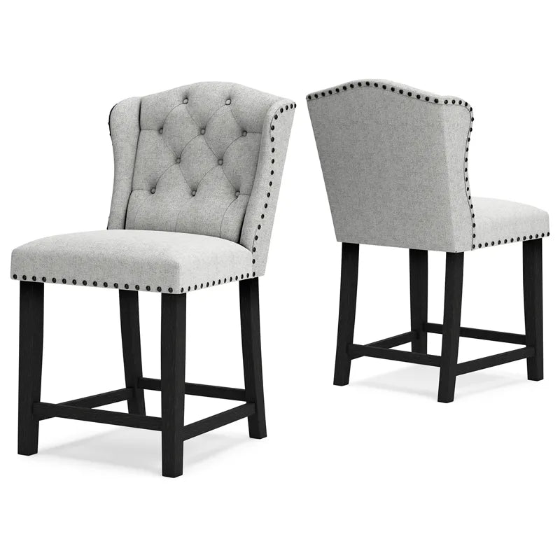 Jeanette Counter Height Bar Stool (Set of 2)