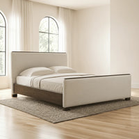Darimore King Upholstered Bed;Burnished Brown