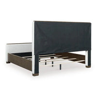 Darimore King Upholstered Bed;Burnished Brown