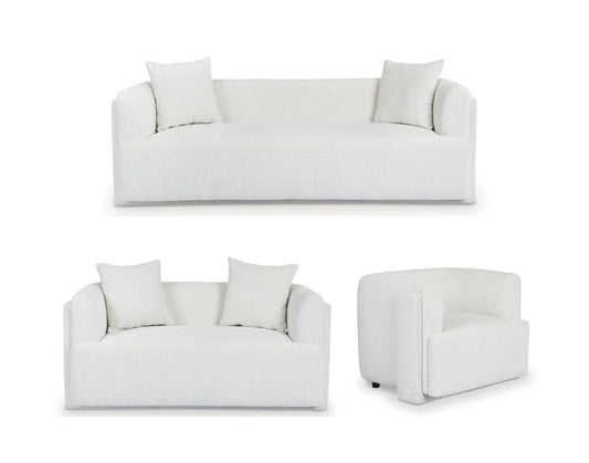 Jesolo Sofa Set;Vanilla