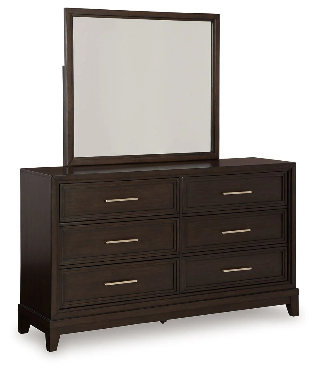 Neymorton King Panel Bedroom Set; GRAYISH BROWN
