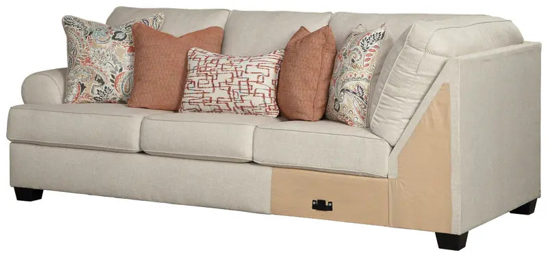 Amici Left-Arm Facing Sofa with Corner Wedge