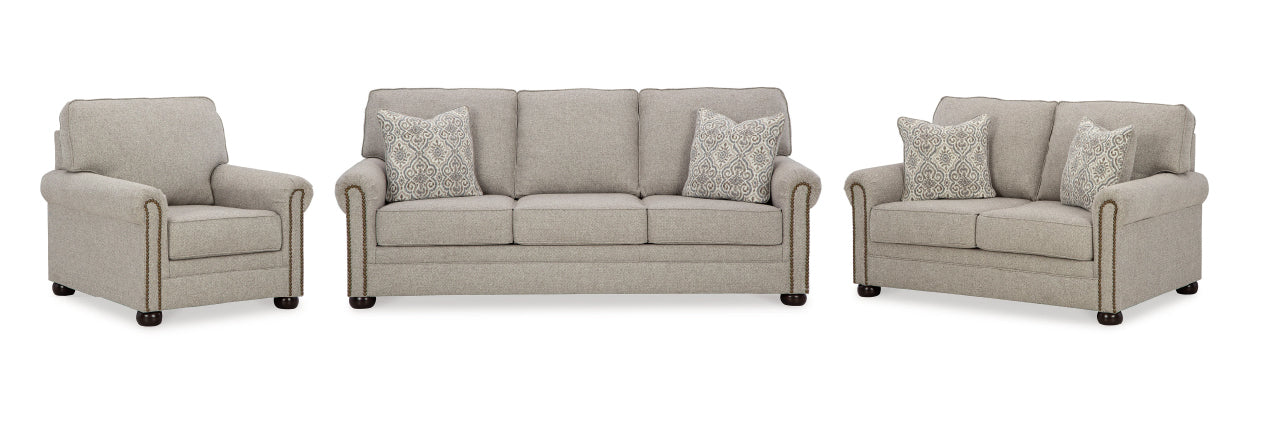 Gaelon Sofa, Loveseat, Chair; Dune