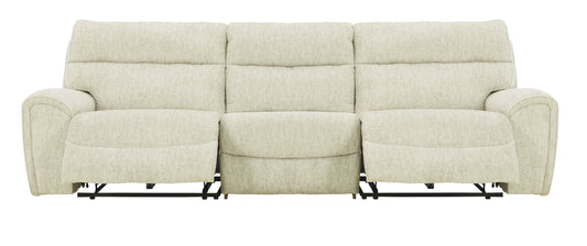 Critic's Corner 3-Piece Power Reclining Sectional - Ashley Furniture - Brunei