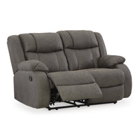First Base Reclining Loveseat - Ashley Furniture - Brunei