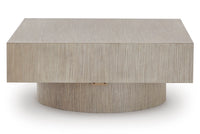 Jorielyn Square Cocktail Table;Light Grayish Brown