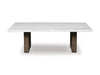 Langford Coffee Table;Light Grayish Brown