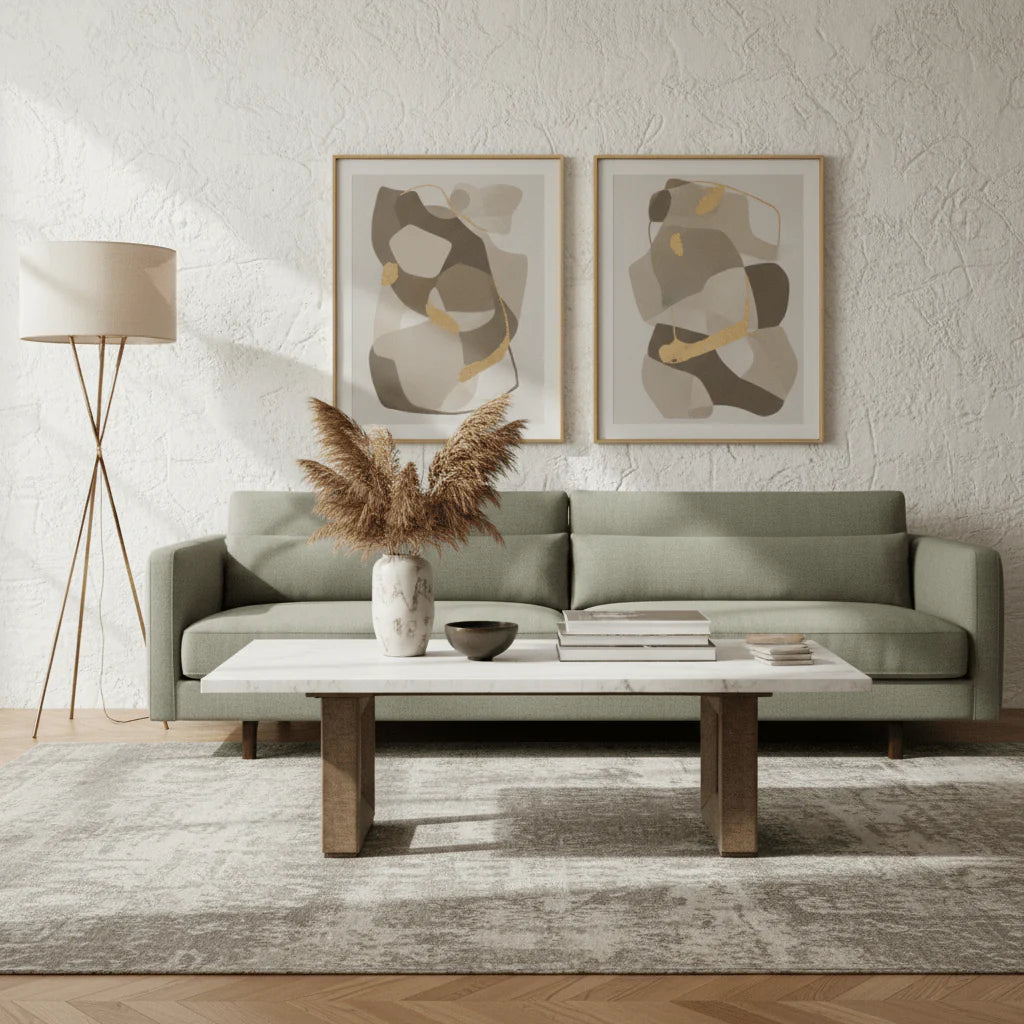 Langford Coffee Table;Light Grayish Brown