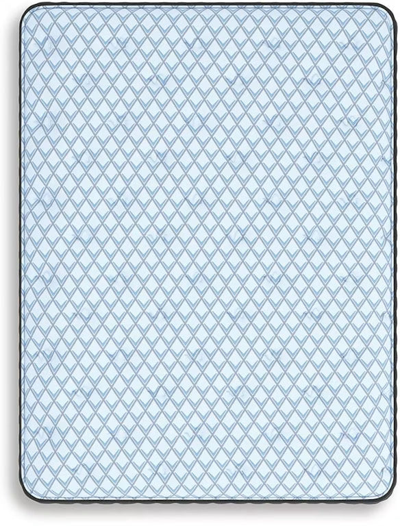 M33131W2 Destin Cove Plush Queen Mattress;Blue