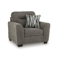 Olten Chair and a Half;Graphite