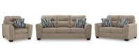 Olten Sofa Set;Mocha