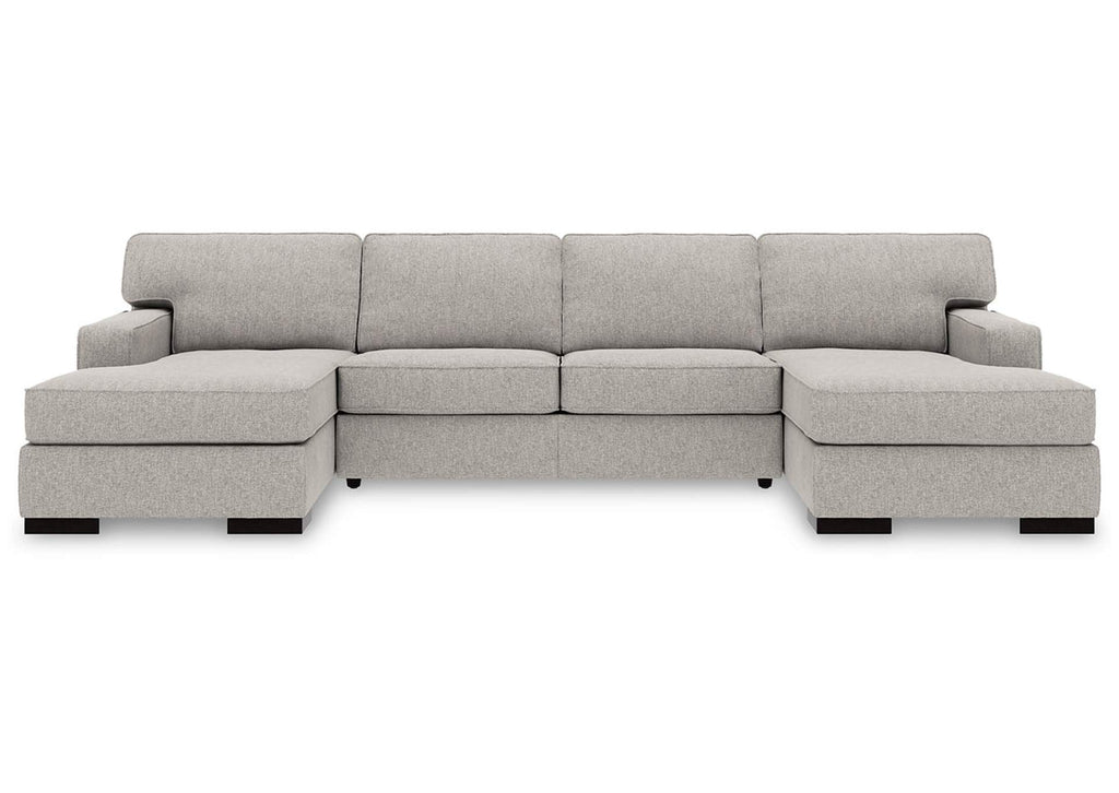 Ashlor Nuvella® 3-Piece Sleeper Sectional with Chaise