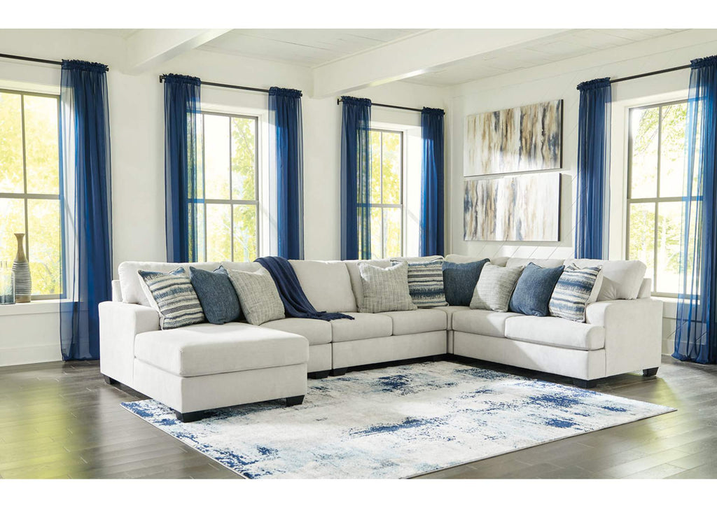 Lowder 5-Piece Sectional with Chaise