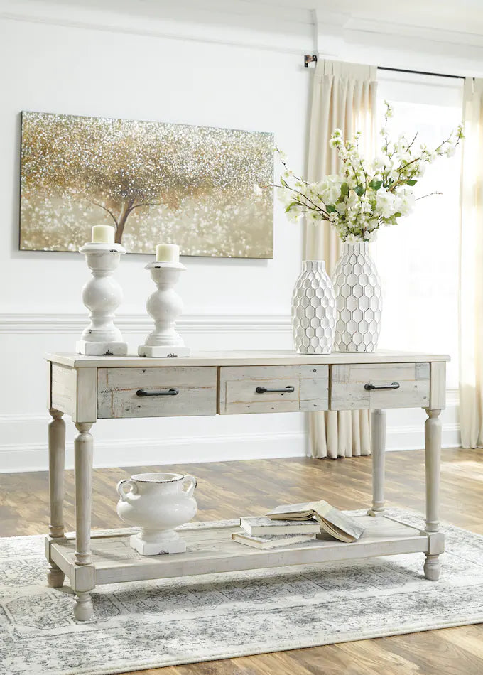 Shawnalore Sofa/Console Table - Ashley Furniture - Brunei