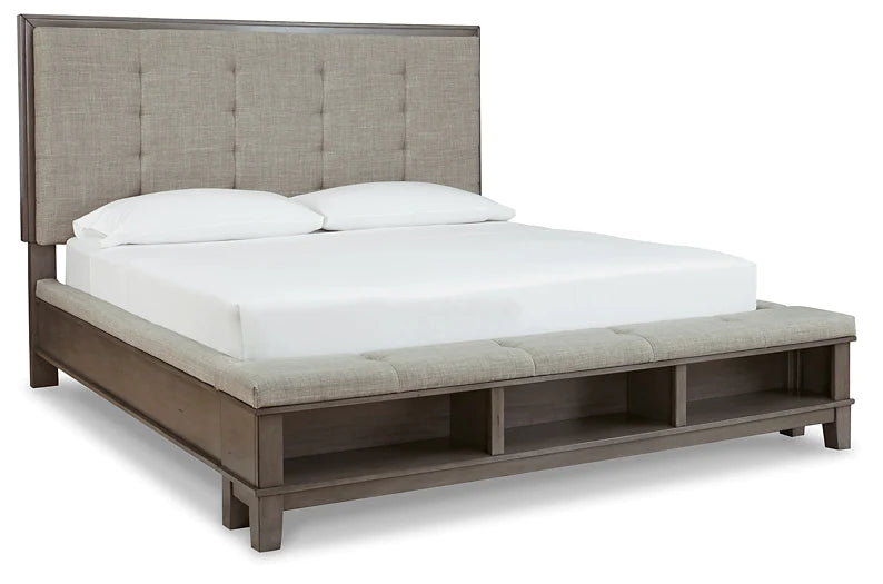 Hallanden King Upholstered Storage Bed