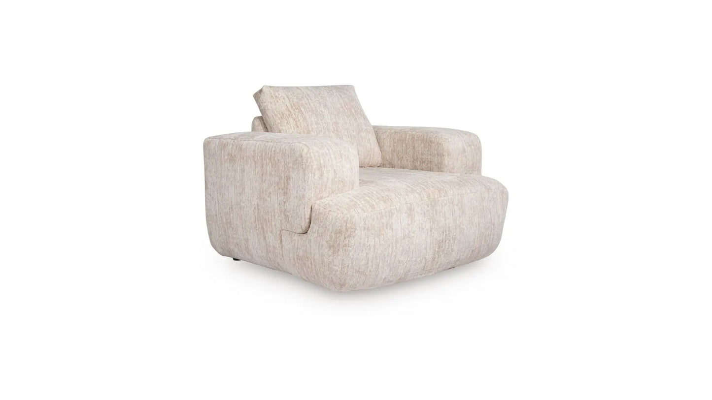 Bravestone Chair;Parchment