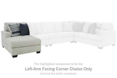 Lowder Left-Arm Facing Corner Chaise - Ashley Furniture - Brunei