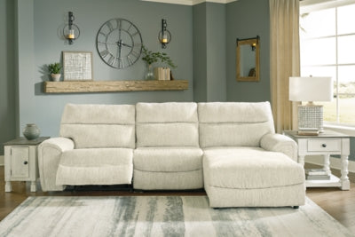 Critic's Corner 3-Piece Power Reclining Sectional with Chaise - Ashley Furniture - Brunei