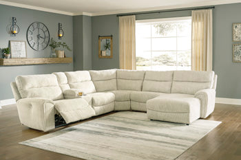 Critic's Corner 6-Piece Power Reclining Sectional - Ashley Furniture - Brunei