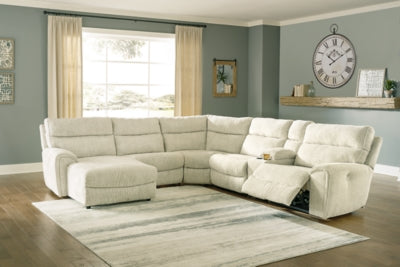 Critic's Corner 6-Piece Power Reclining Sectional - Ashley Furniture - Brunei