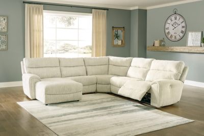 Critic's Corner 5-Piece Power Reclining Sectional - Ashley Furniture - Brunei