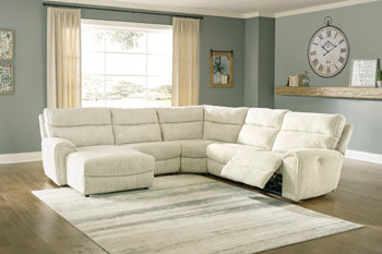 Critic's Corner 5-Piece Power Reclining Sectional - Ashley Furniture - Brunei