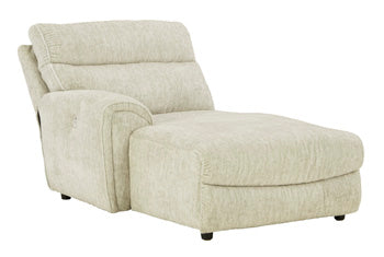 Critic's Corner Left-Arm Facing Power Reclining Back Chaise