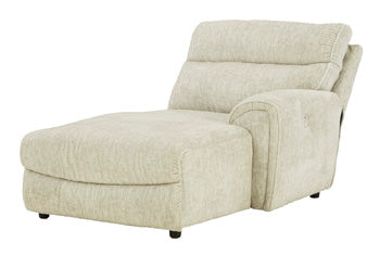 Critic's Corner Right-Arm Facing Power Reclining Back Chaise