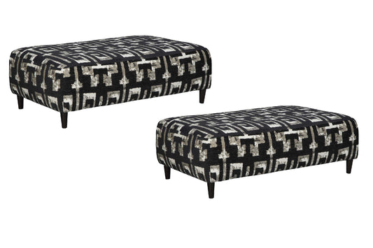 Ravenstone Oversized Accent Ottoman (Set of 2) - Ashley Furniture - Brunei